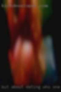 But, about dating who one knows...